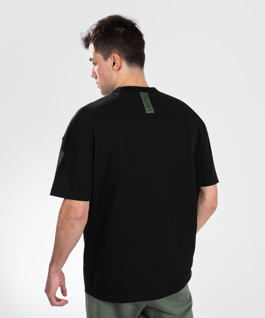 venum connect xl t-shirt - sortgrøn