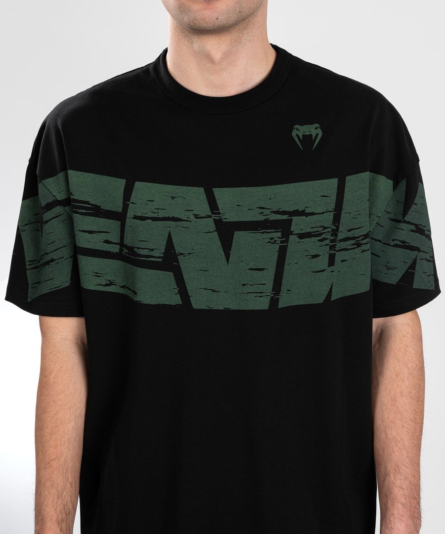 venum connect xl t-shirt - sortgrøn