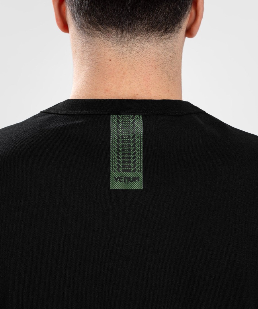venum connect xl t-shirt - sortgrøn