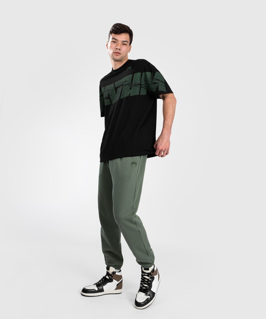 venum connect xl t-shirt - sortgrøn