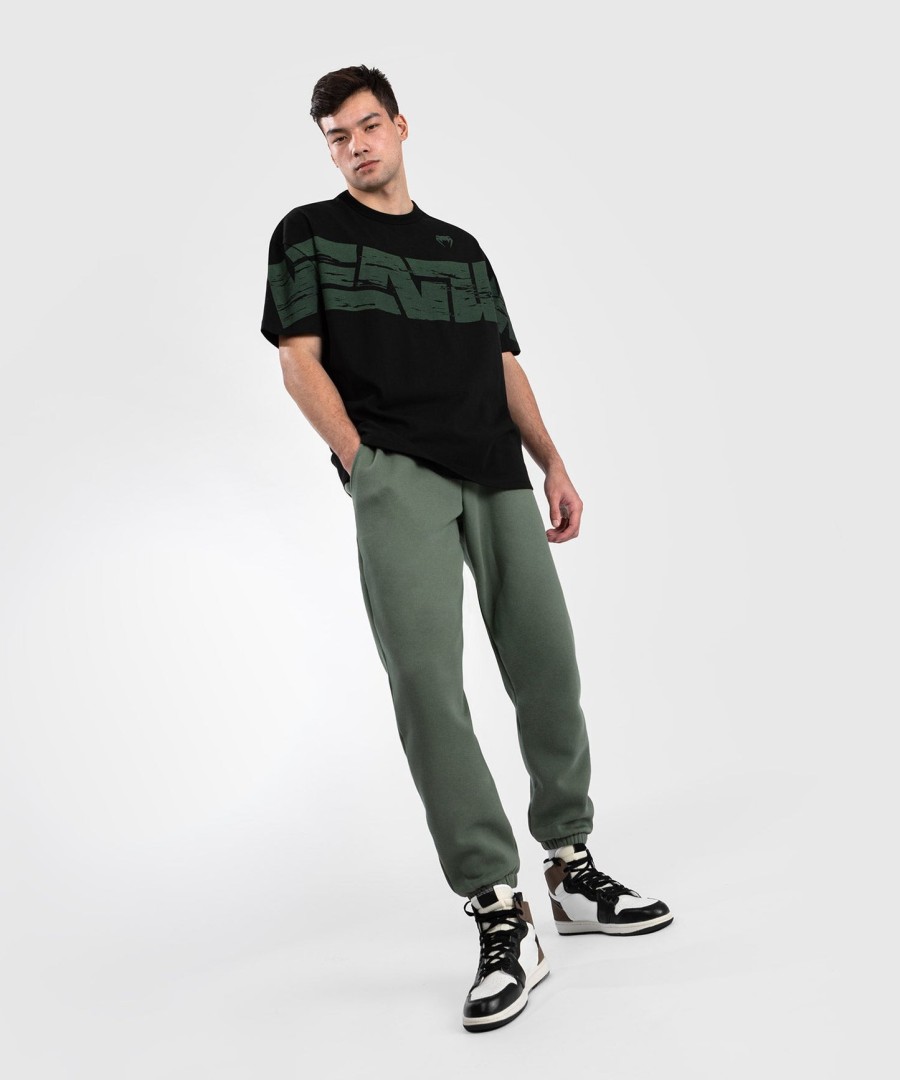 venum connect xl t-shirt - sortgrøn