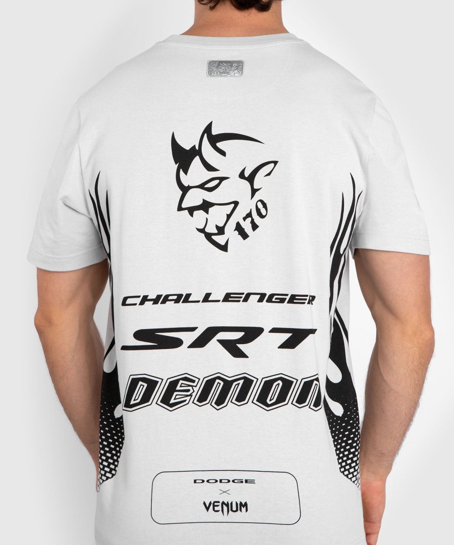 venum x dodge demon 170 herre t-shirt - grå