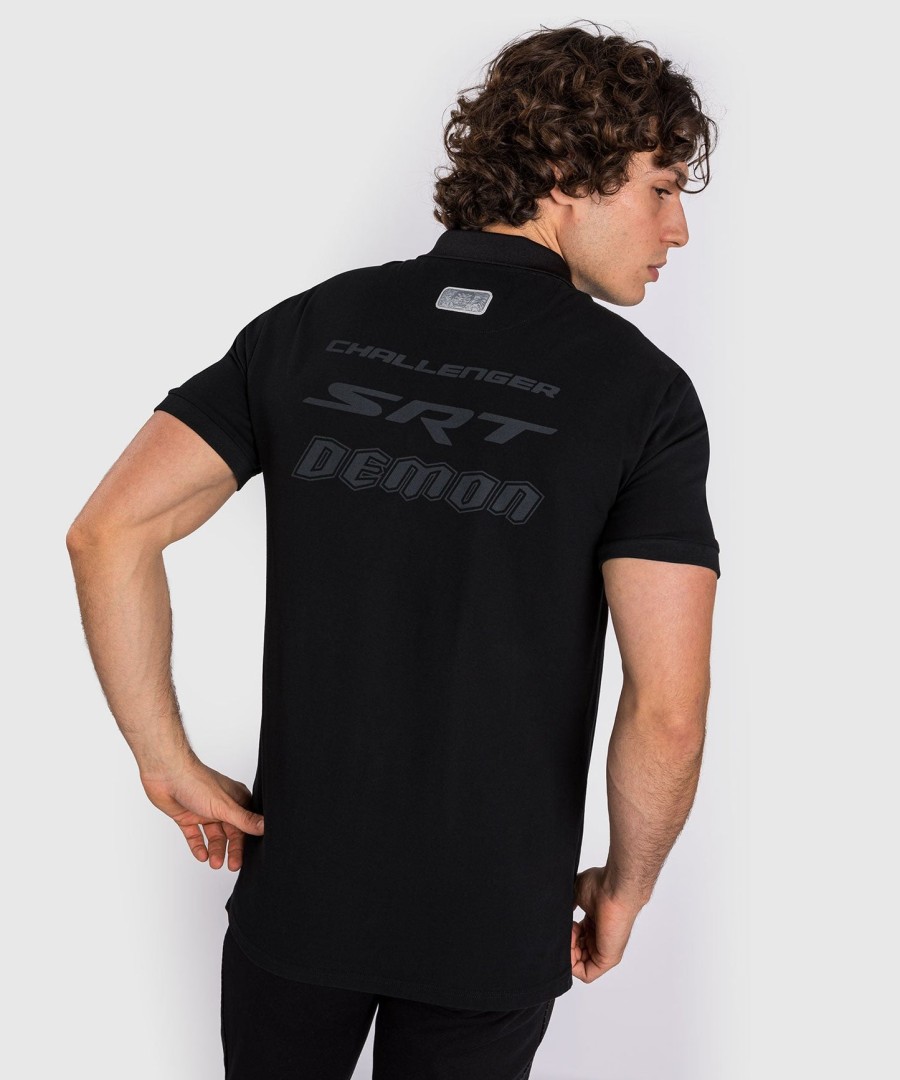 venum x dodge demon 170 herre poloshirt - sort