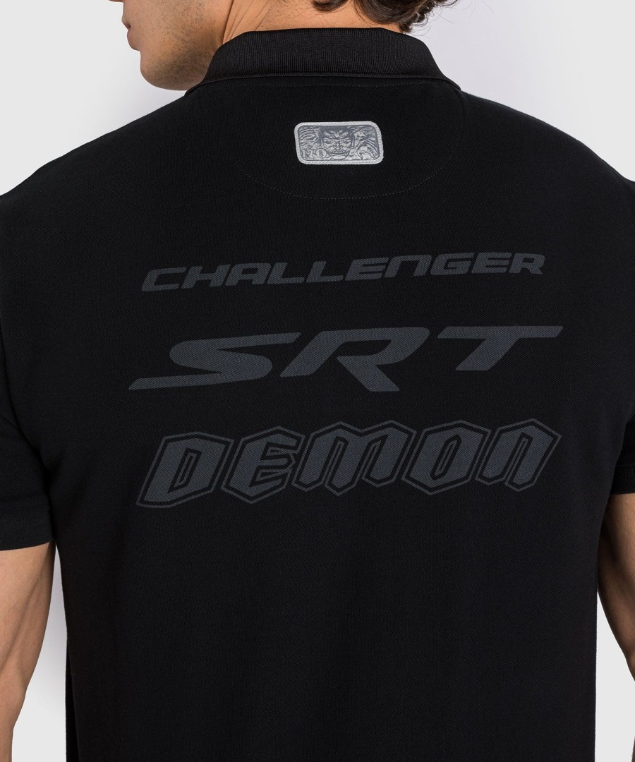 venum x dodge demon 170 herre poloshirt - sort
