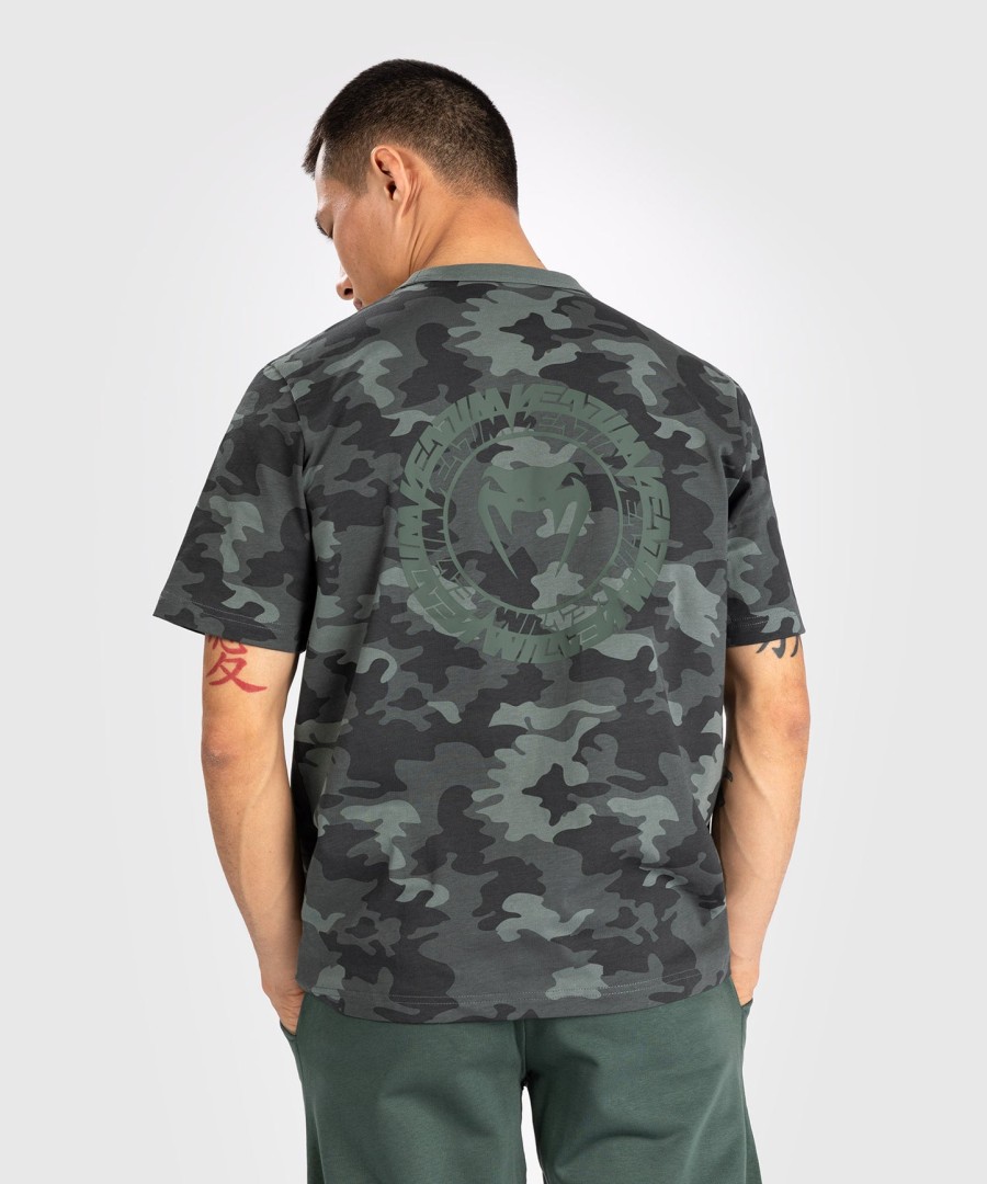 venum vortex xl herre t-shirt - khaki camo