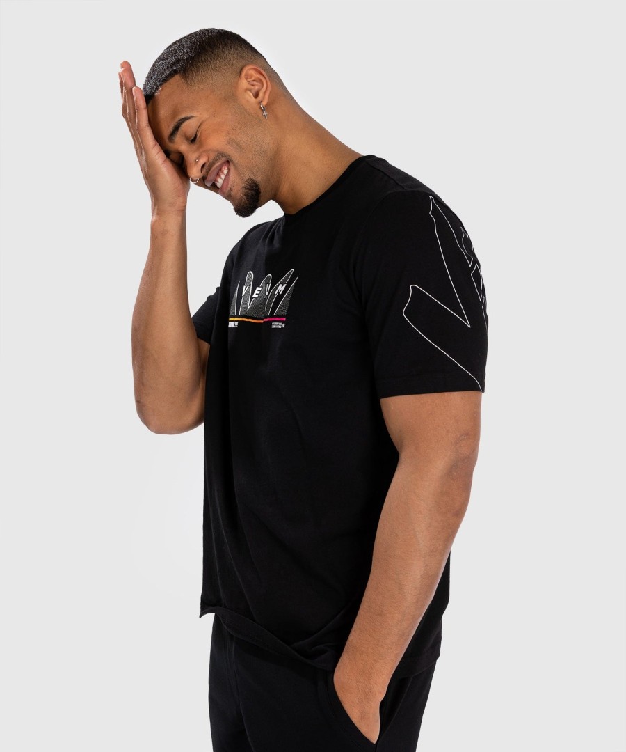 venum t-shirt med slangeprint - sort