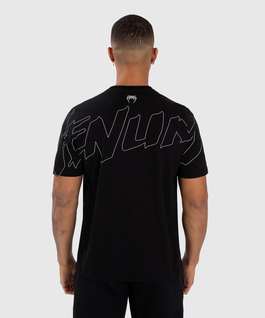 venum t-shirt med slangeprint - sort
