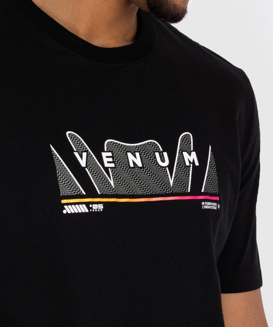 venum t-shirt med slangeprint - sort