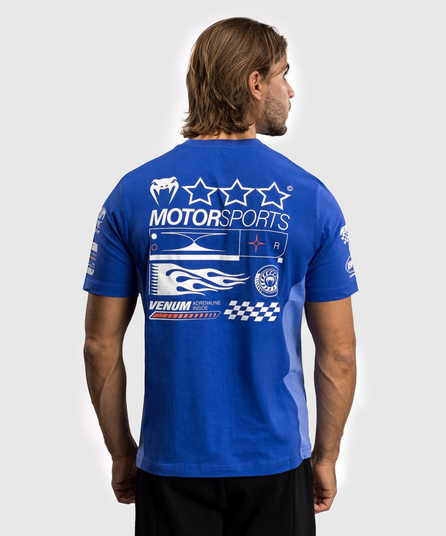 venum motorsport t-shirt - kongeblå