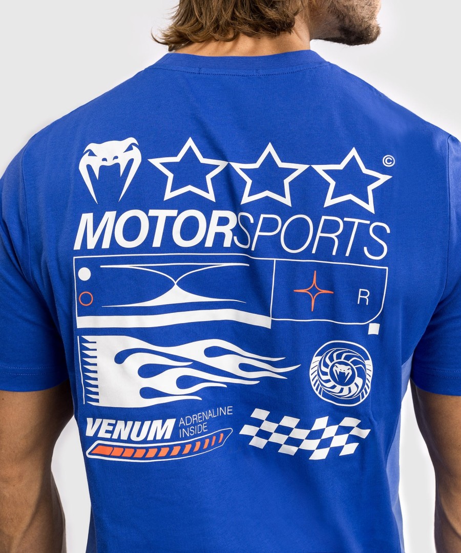 venum motorsport t-shirt - kongeblå