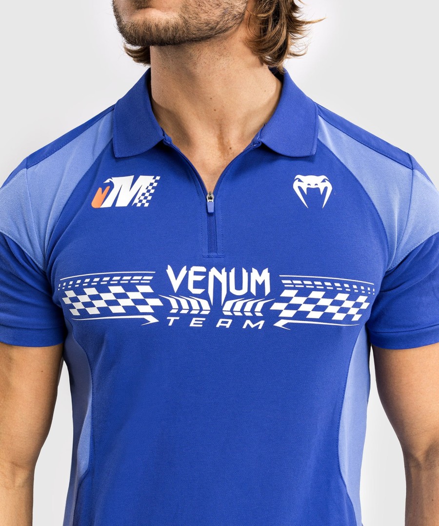 venum motorsport bomuld polo - kongeblå