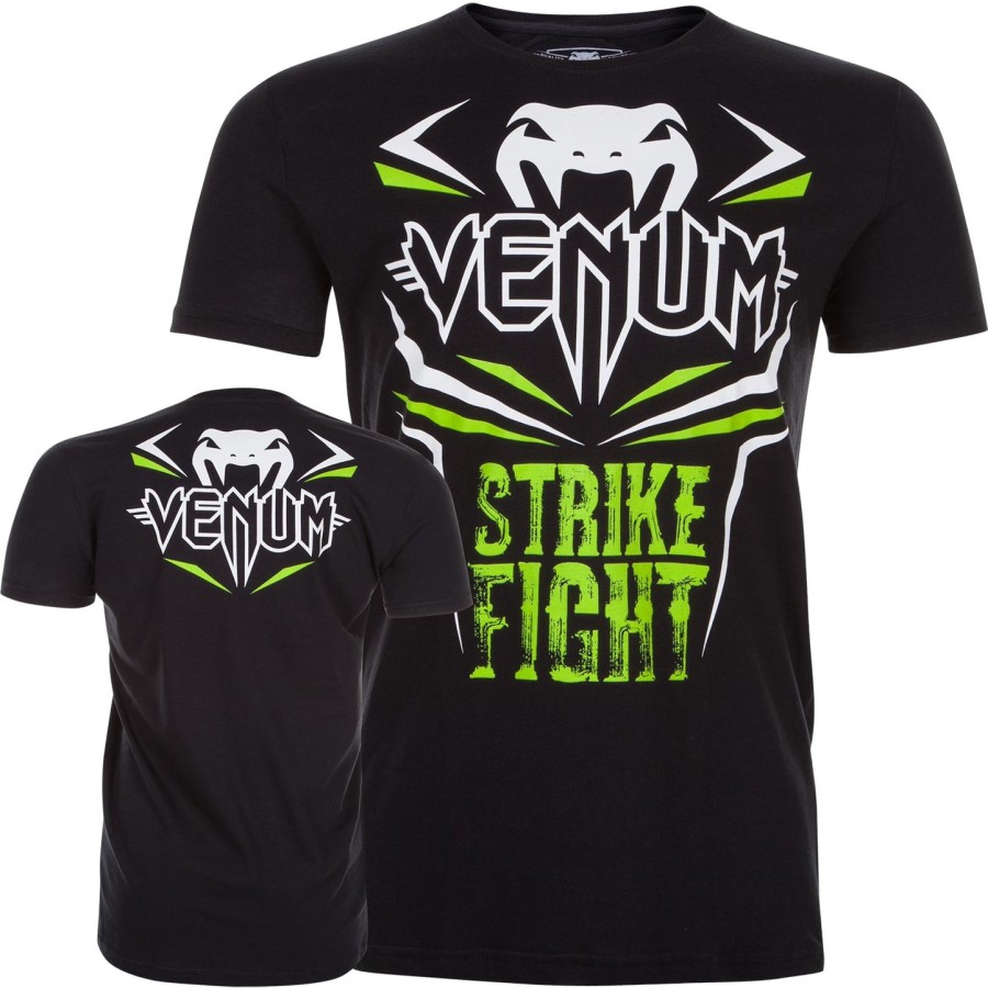 venum strike fight t-shirt - sortneo grøn