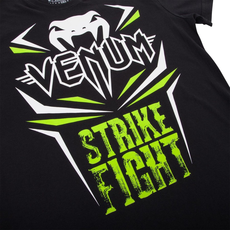 venum strike fight t-shirt - sortneo grøn