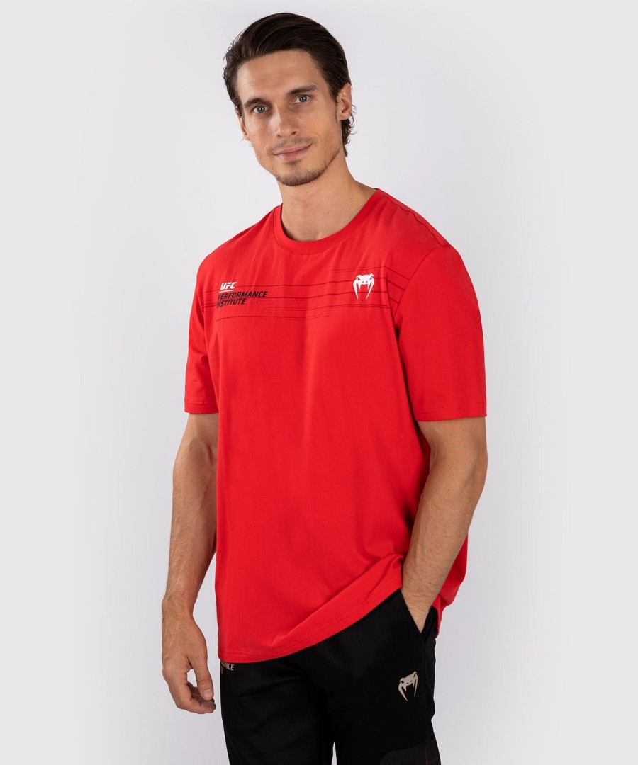 ufc venum performance institute 2.0 herre t-shirt - rød