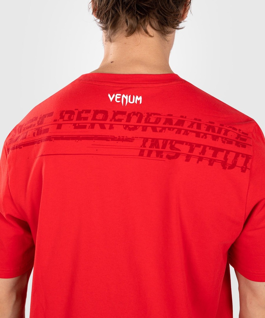 ufc venum performance institute 2.0 herre t-shirt - rød