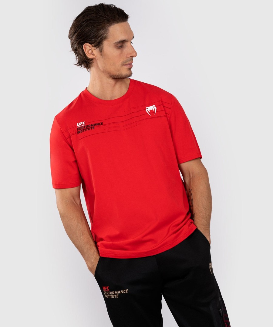 ufc venum performance institute 2.0 herre t-shirt - rød