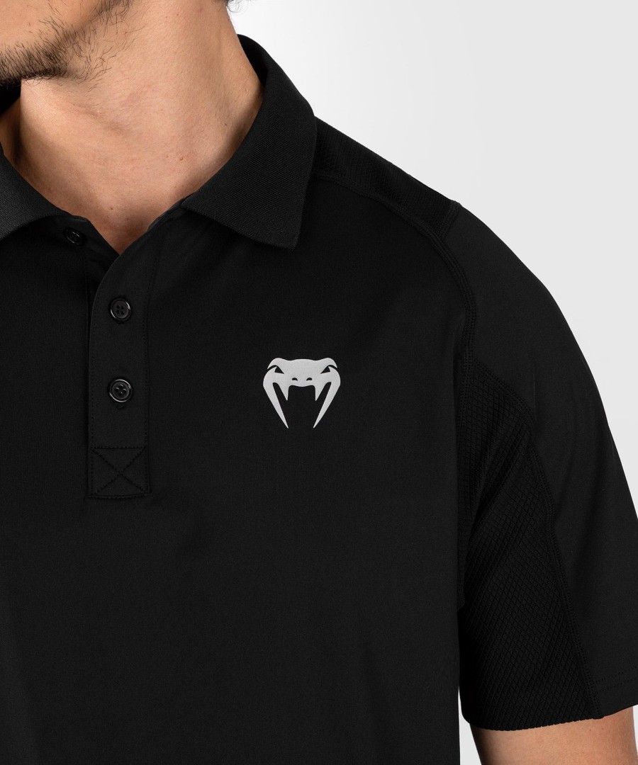 ufc venum performance institute 2.0 herre poloshirt - sortrød