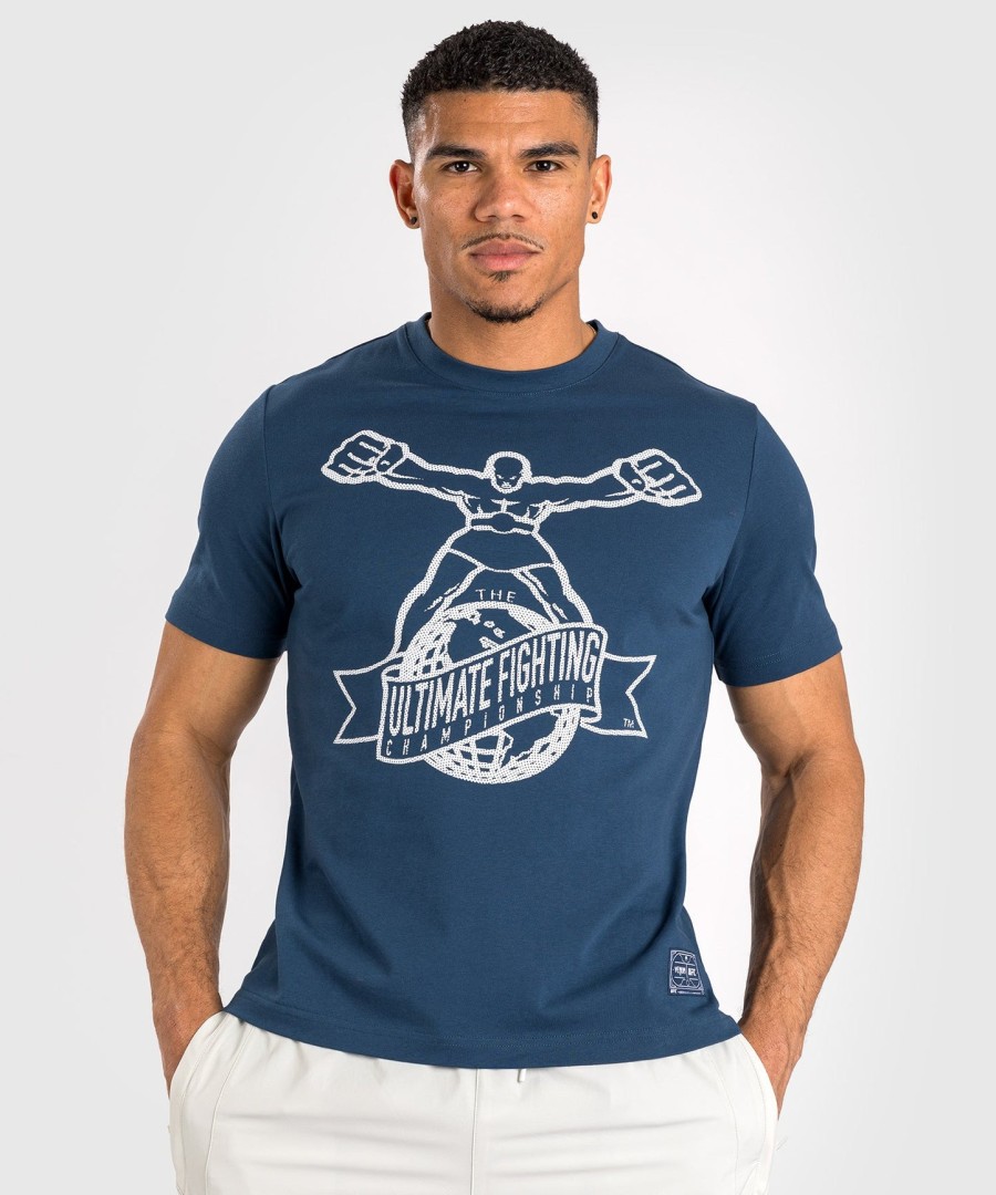ufc by venum ulti-man t-shirt - marineblåhvid