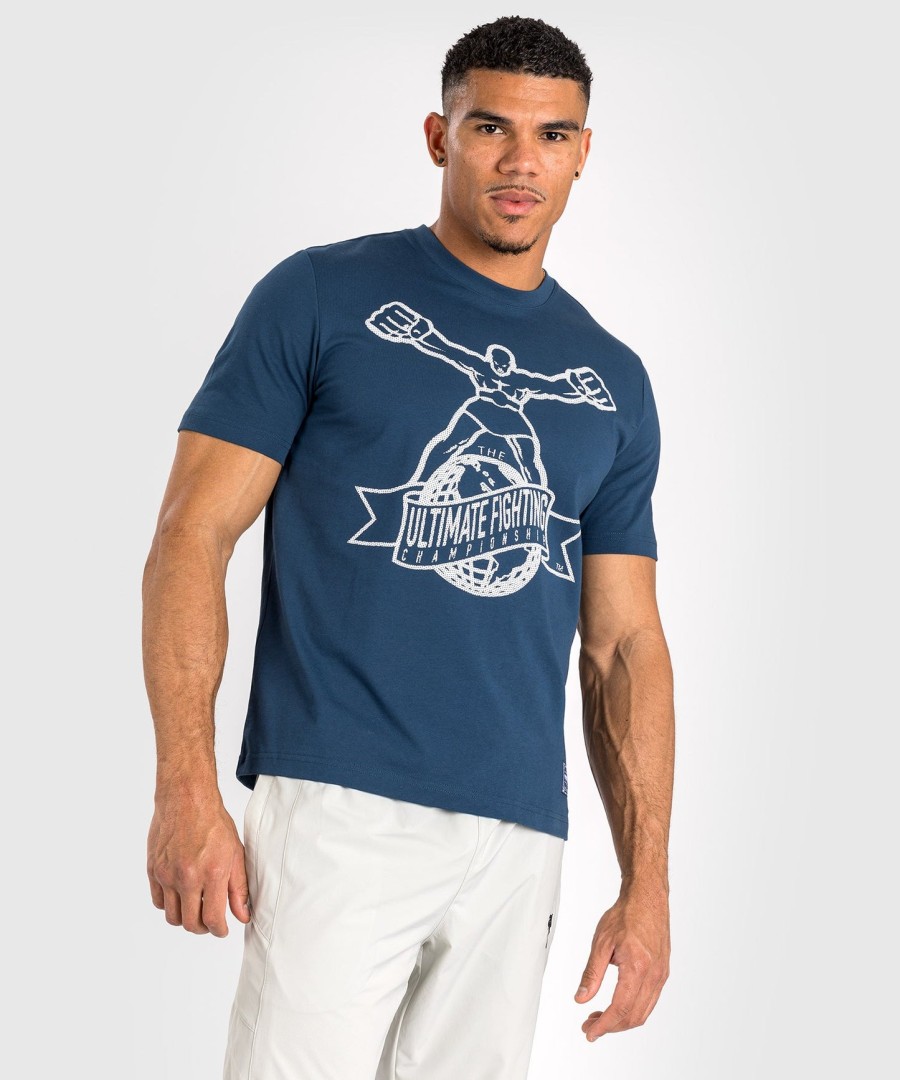 ufc by venum ulti-man t-shirt - marineblåhvid