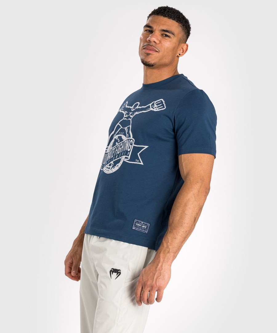 ufc by venum ulti-man t-shirt - marineblåhvid