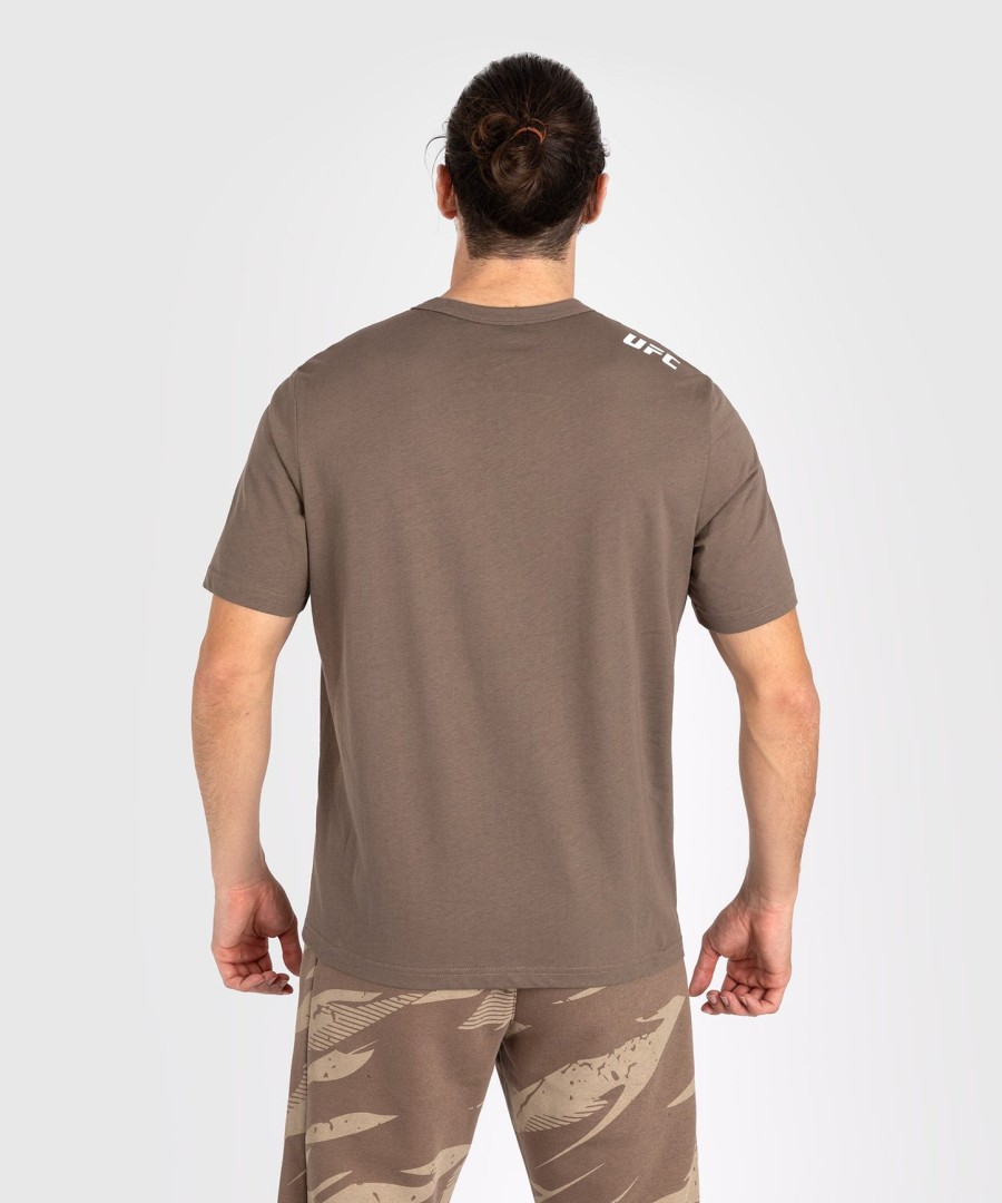 ufc adrenaline by venum fight week herre kortærmet t-shirt - bronze