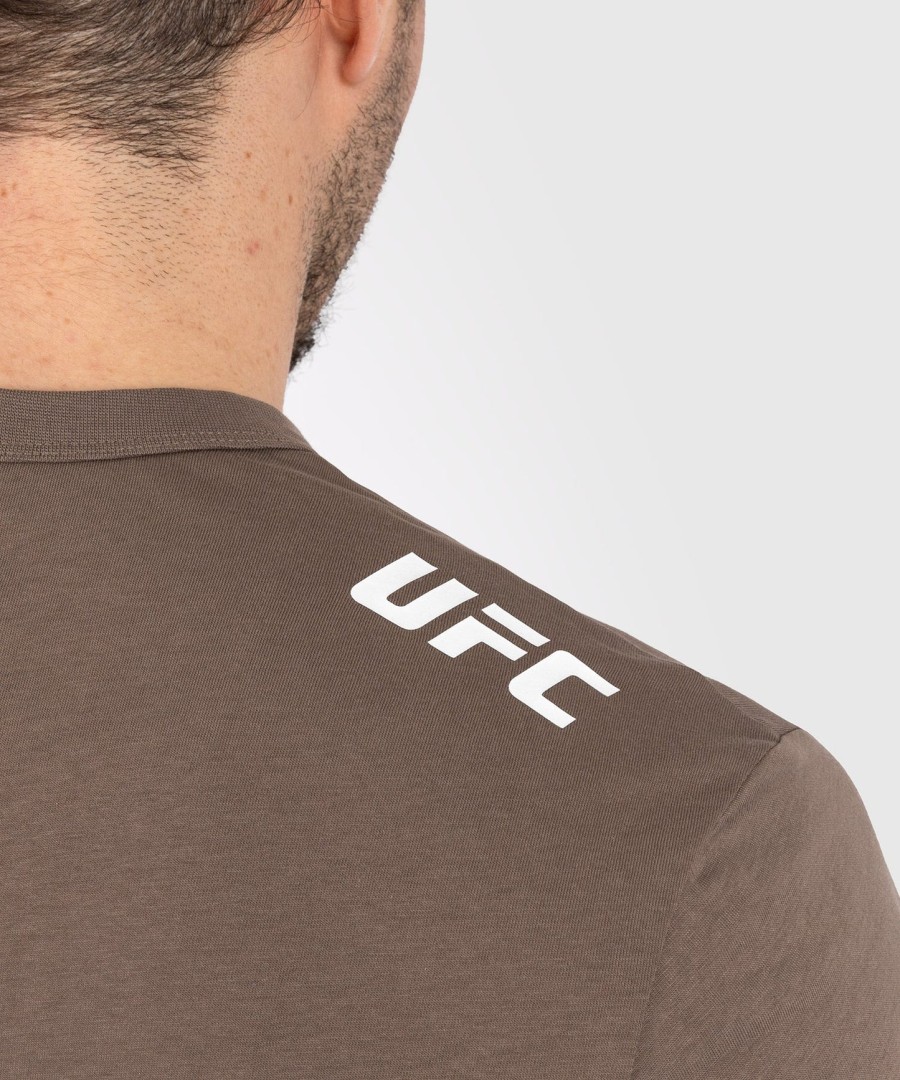 ufc adrenaline by venum fight week herre kortærmet t-shirt - bronze