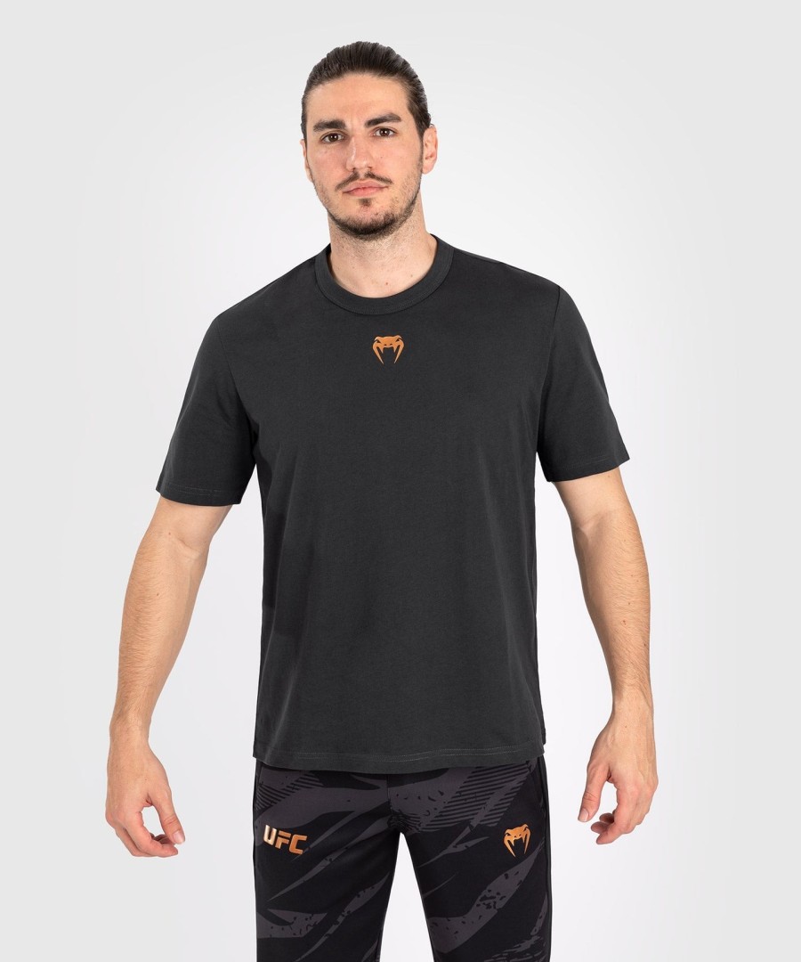ufc adrenaline by venum fight week herre kortærmet t-shirt - trækulsgrå