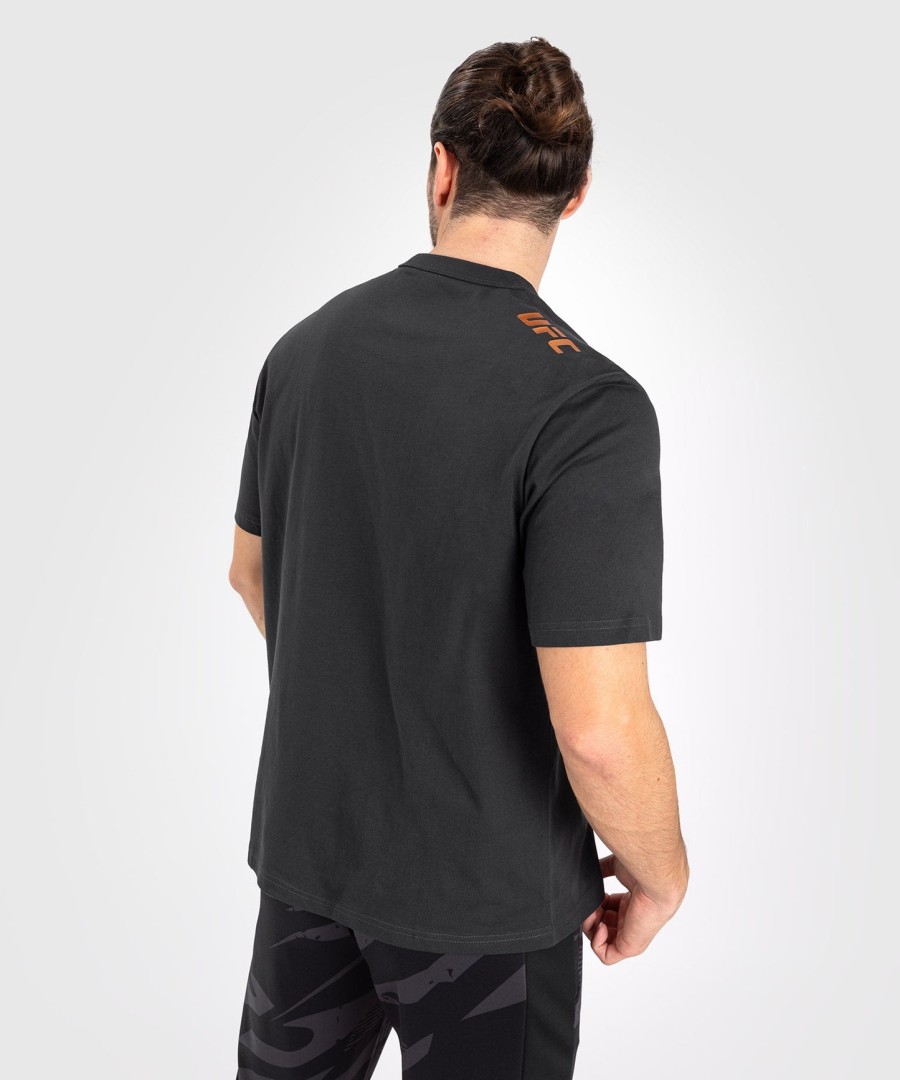 ufc adrenaline by venum fight week herre kortærmet t-shirt - trækulsgrå