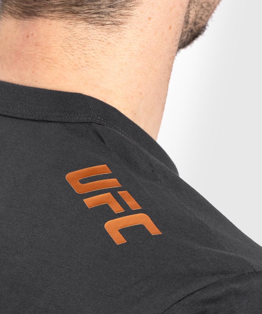 ufc adrenaline by venum fight week herre kortærmet t-shirt - trækulsgrå