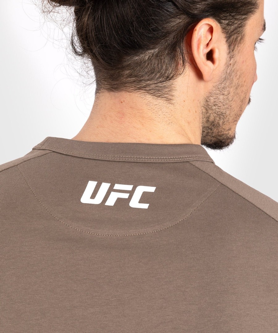 ufc adrenaline by venum fight week herre langærmet t-shirt - bronze