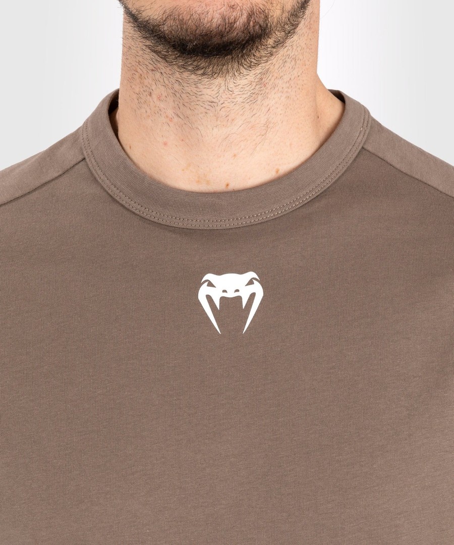 ufc adrenaline by venum fight week herre langærmet t-shirt - bronze