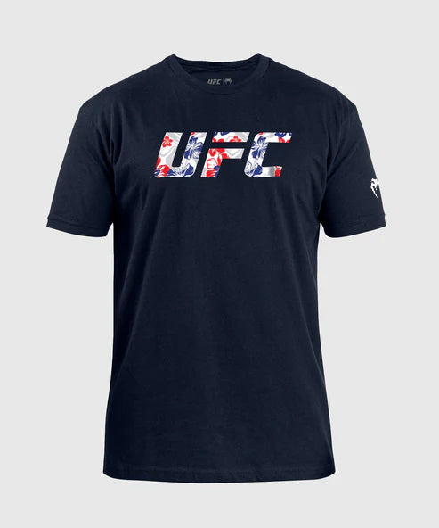 herre ufc unrivaled by venum marineblå max holloway t-shirt