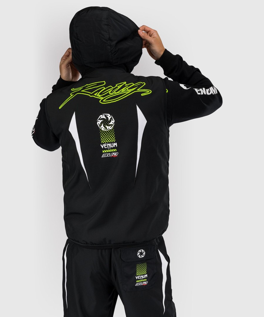 venum x bud racing dunjakke - sorthvidlimegrøn