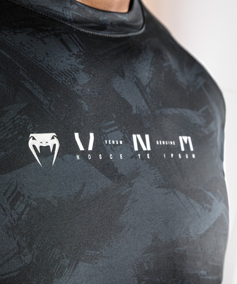 venum electron 3.0 dry tech t-shirt - kortærmet - sort