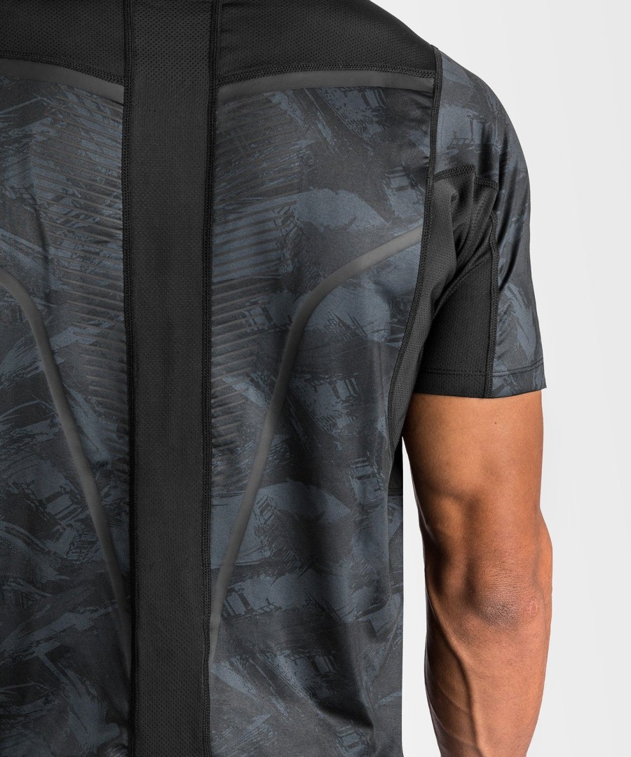 venum electron 3.0 dry tech t-shirt - kortærmet - sort