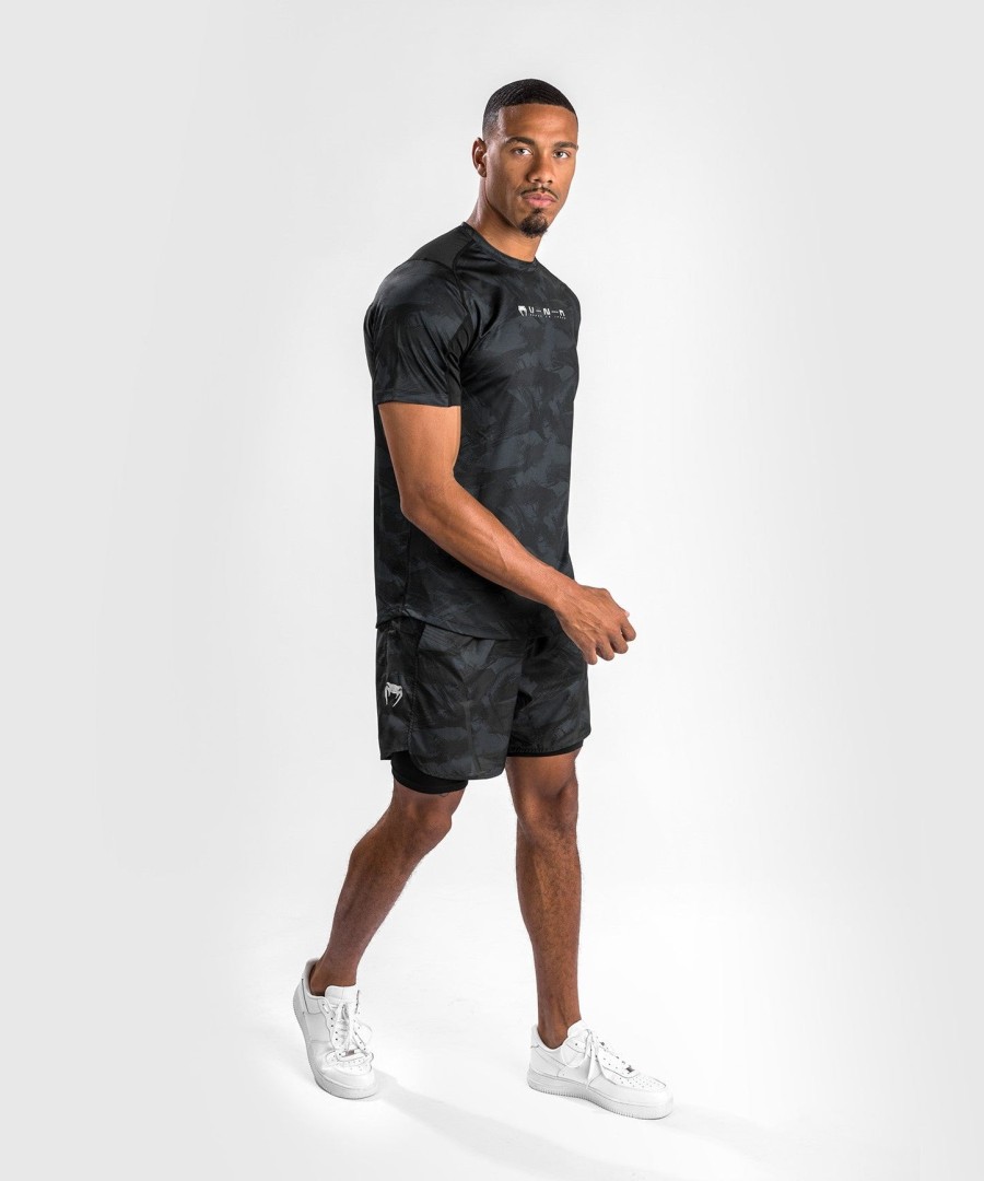 venum electron 3.0 dry tech t-shirt - kortærmet - sort