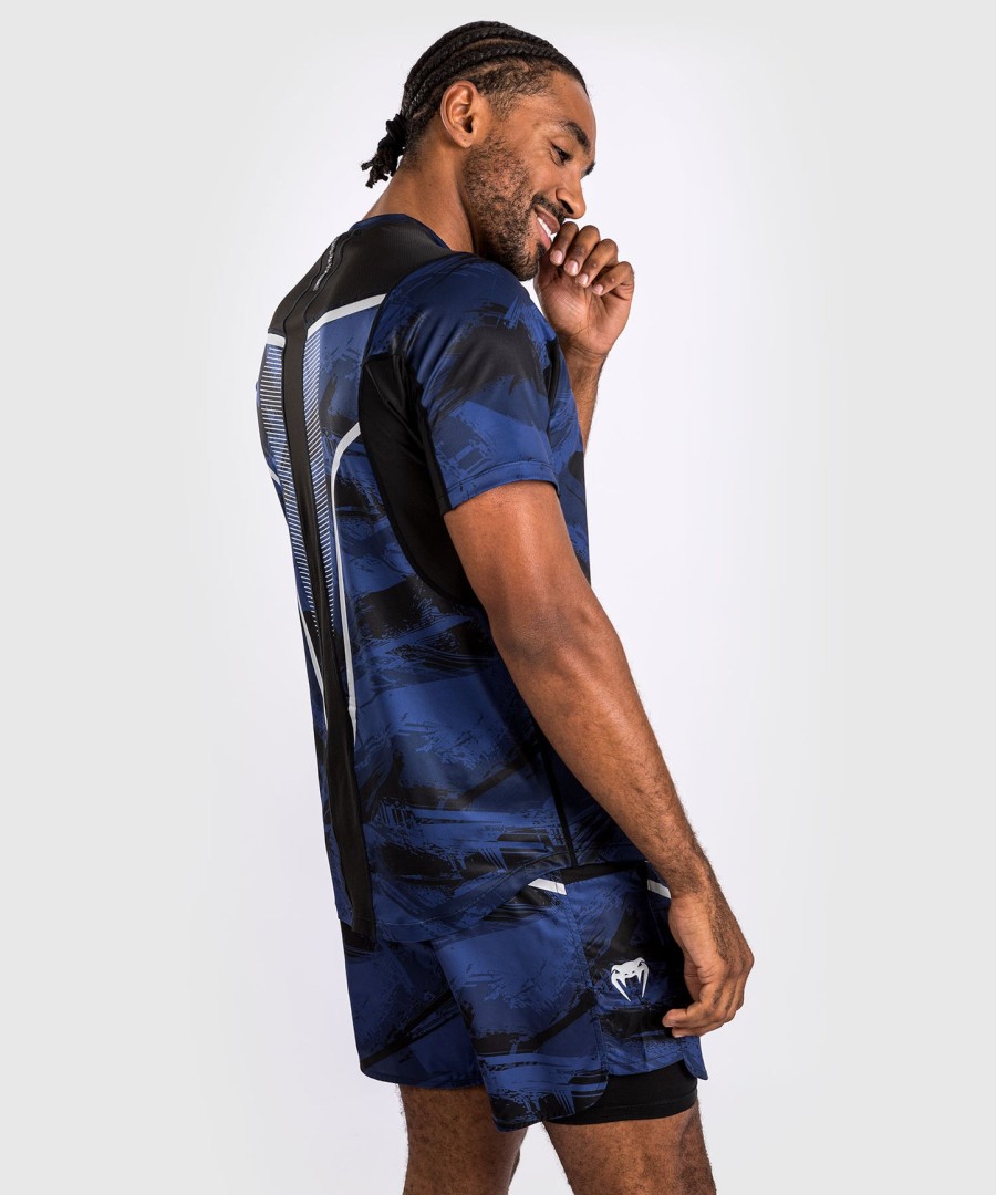 venum electron 3.0 dry-tech t-shirt - marineblå