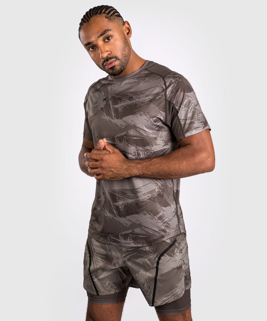 venum electron 3.0 dry-tech t-shirt - sand