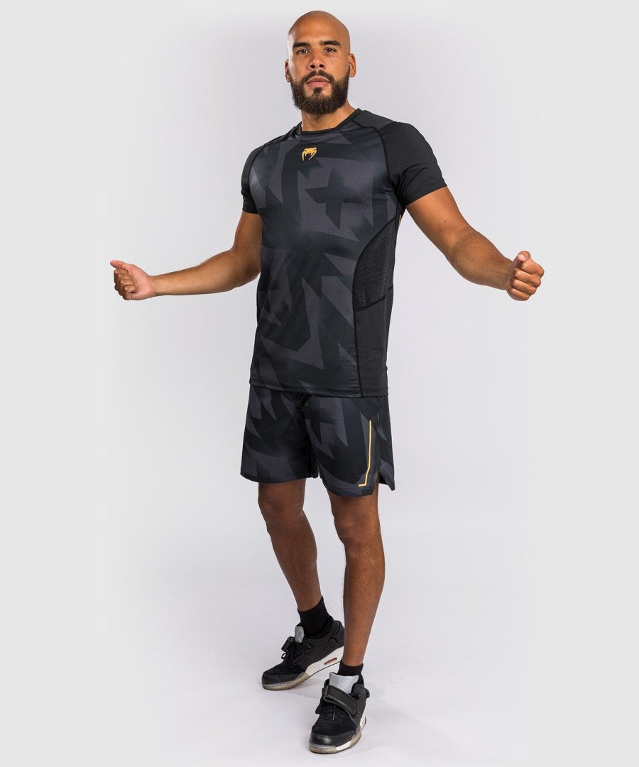 venum razor dry tech t-shirt - sortguld