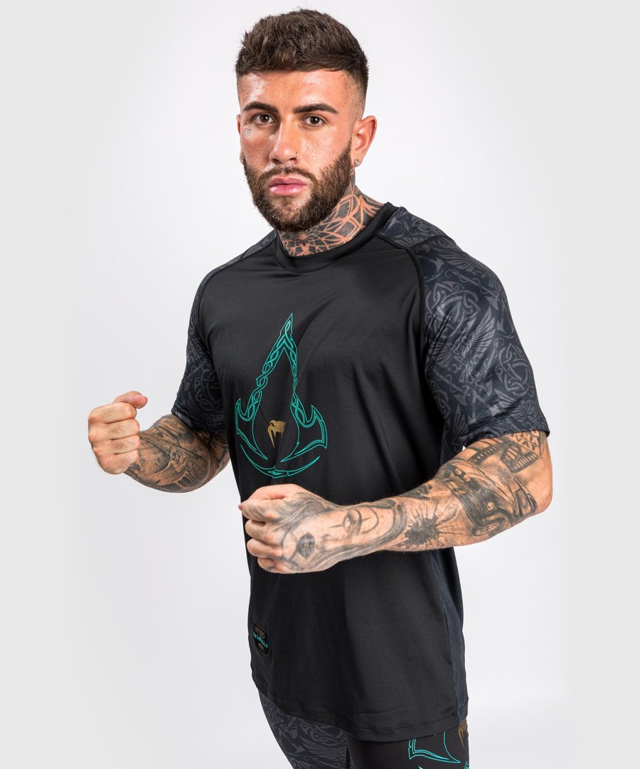 venum assassin creed reloaded dry tech t-shirt - sort