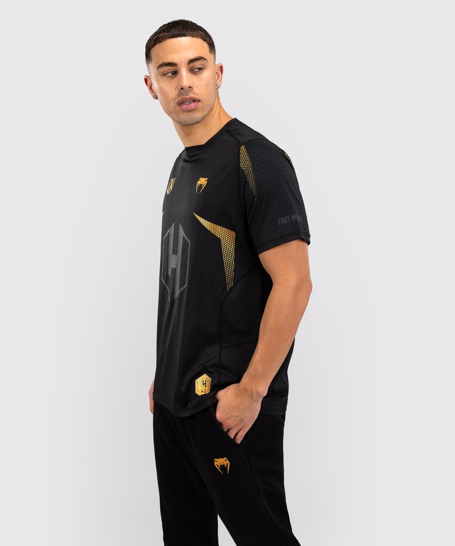 fk x venum hexagone mma t-shirt - sortguld