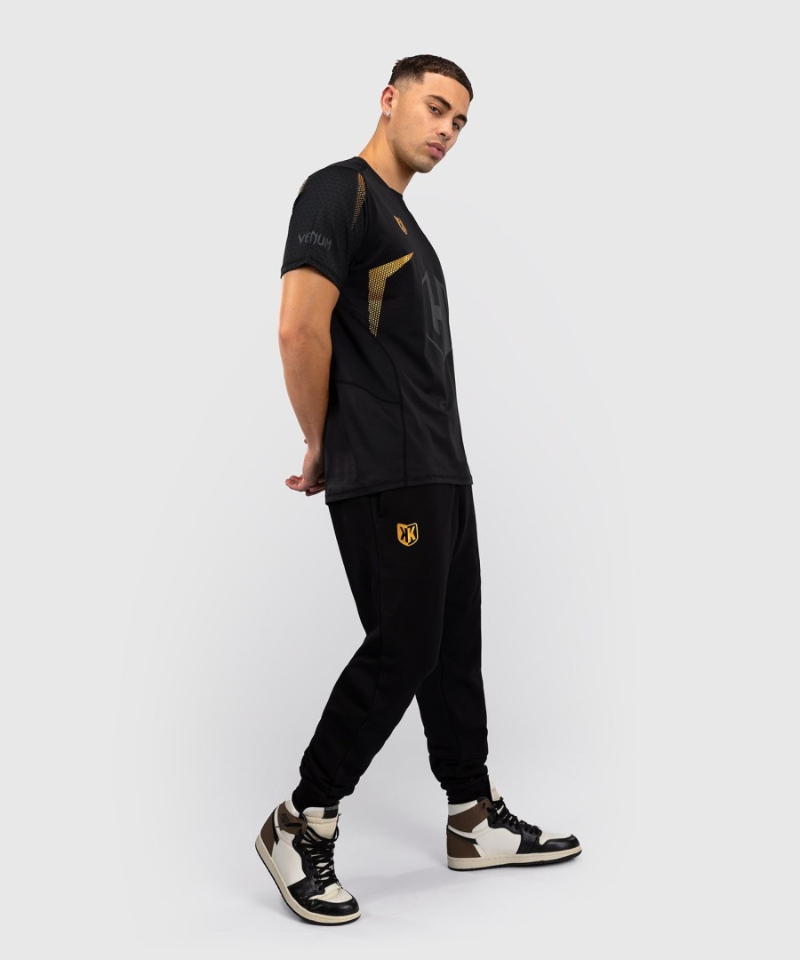 fk x venum hexagone mma t-shirt - sortguld
