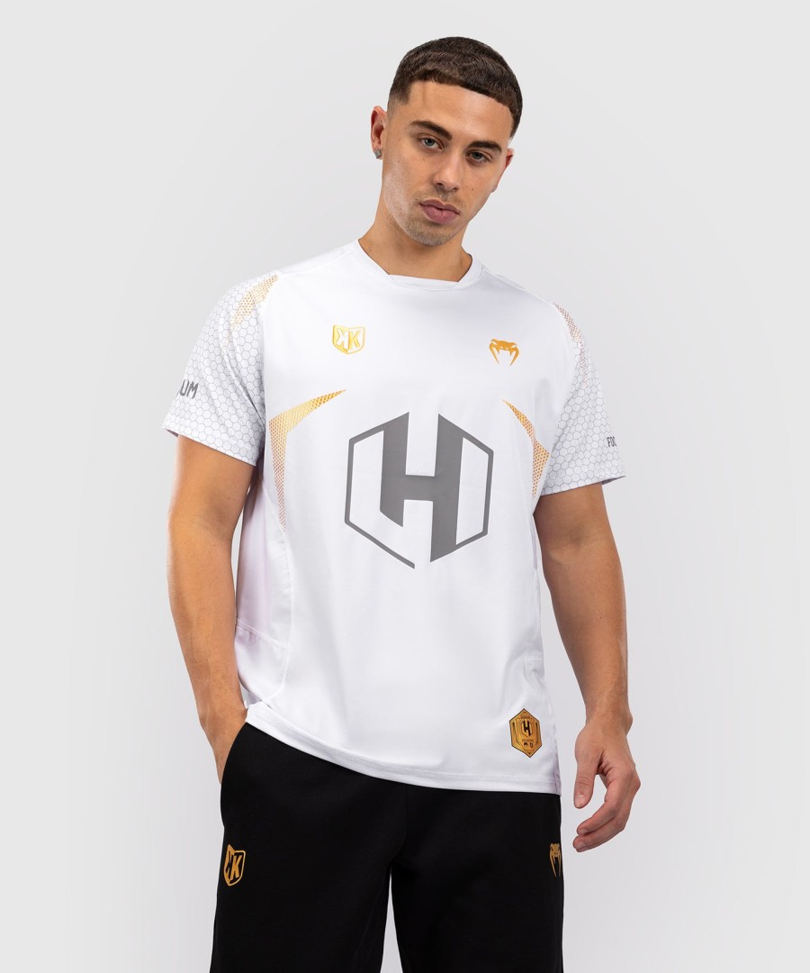 fk x venum hexagone mma t-shirt - hvidguld