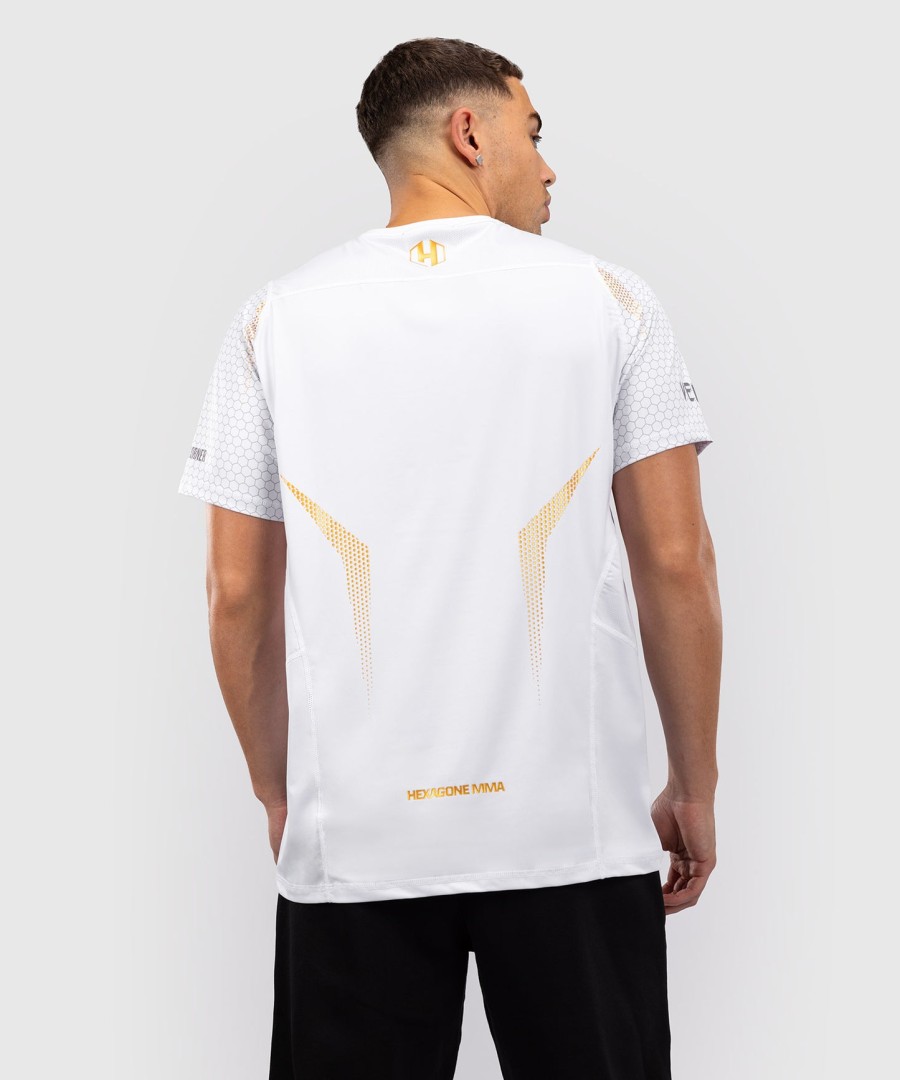 fk x venum hexagone mma t-shirt - hvidguld