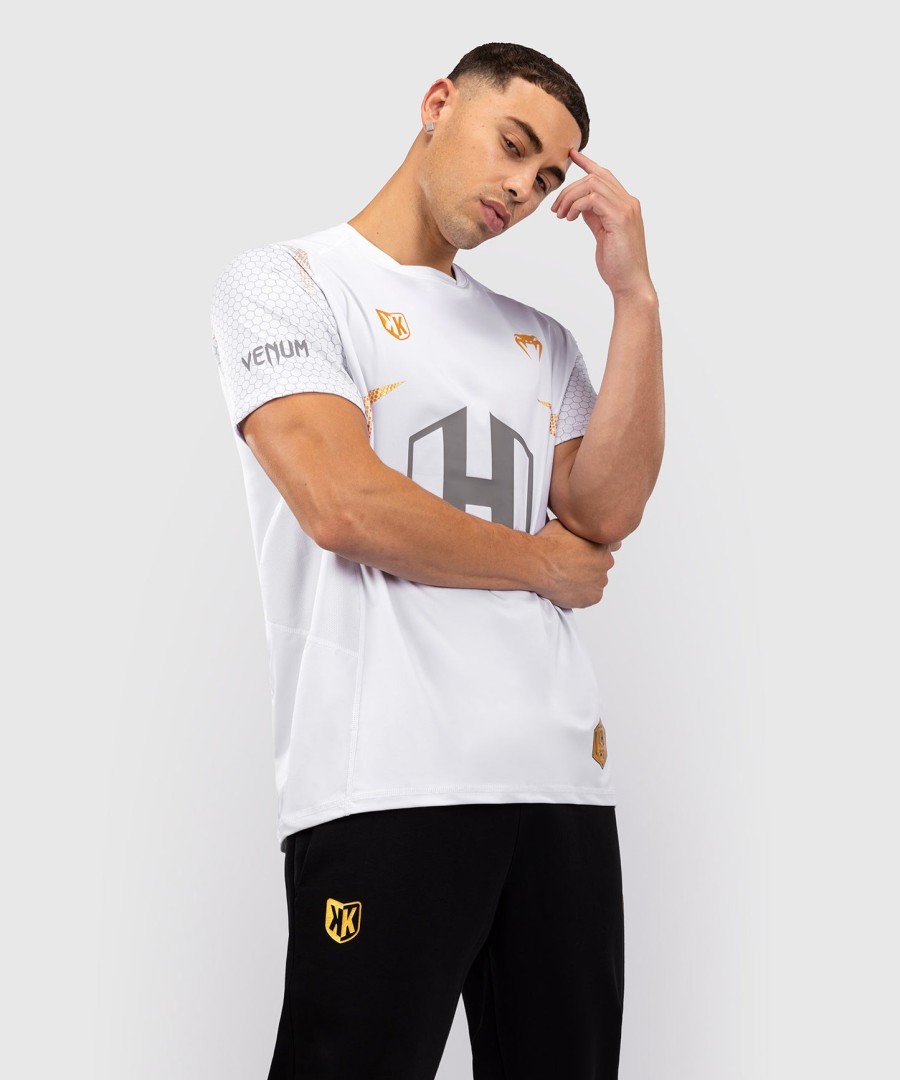 fk x venum hexagone mma t-shirt - hvidguld