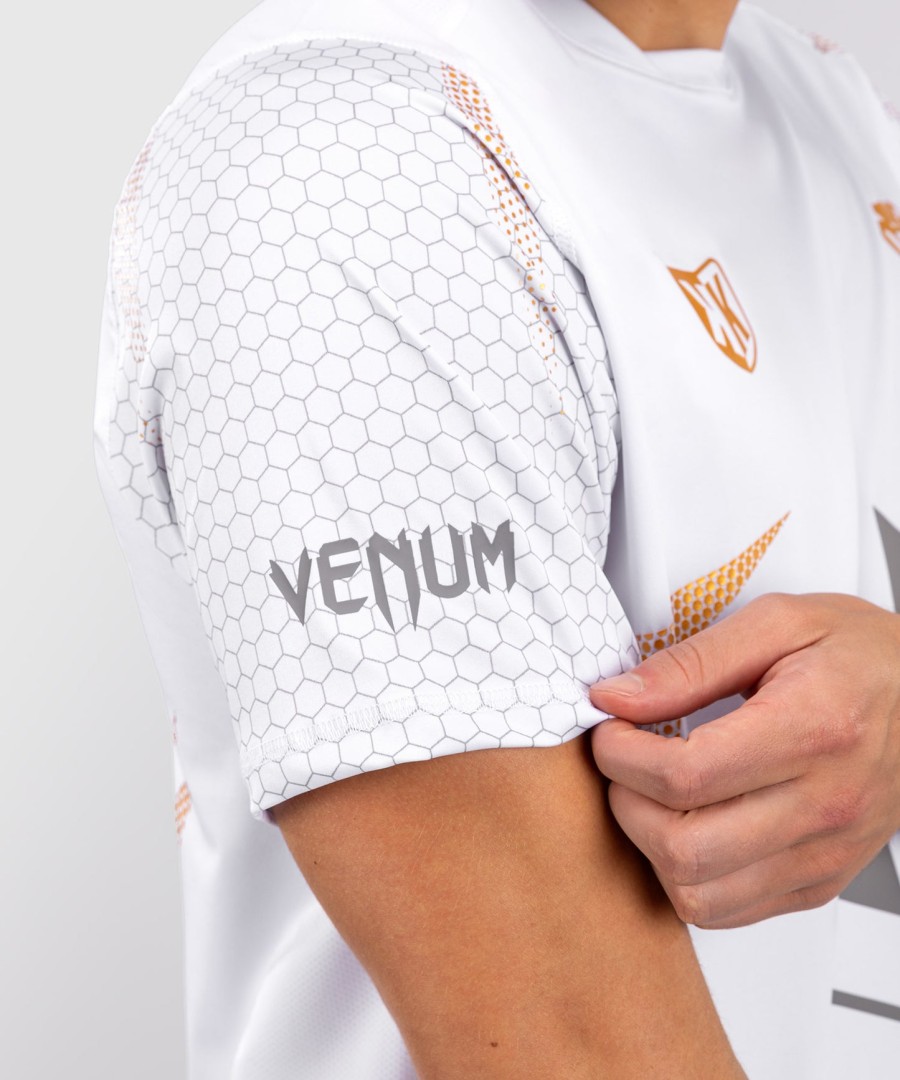 fk x venum hexagone mma t-shirt - hvidguld