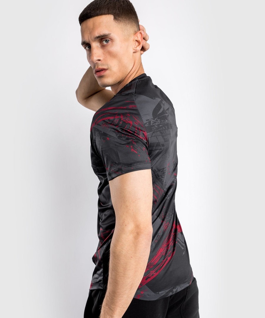 ufc venum authentic fight week 2.0 herre dry tech t-shirt - sort