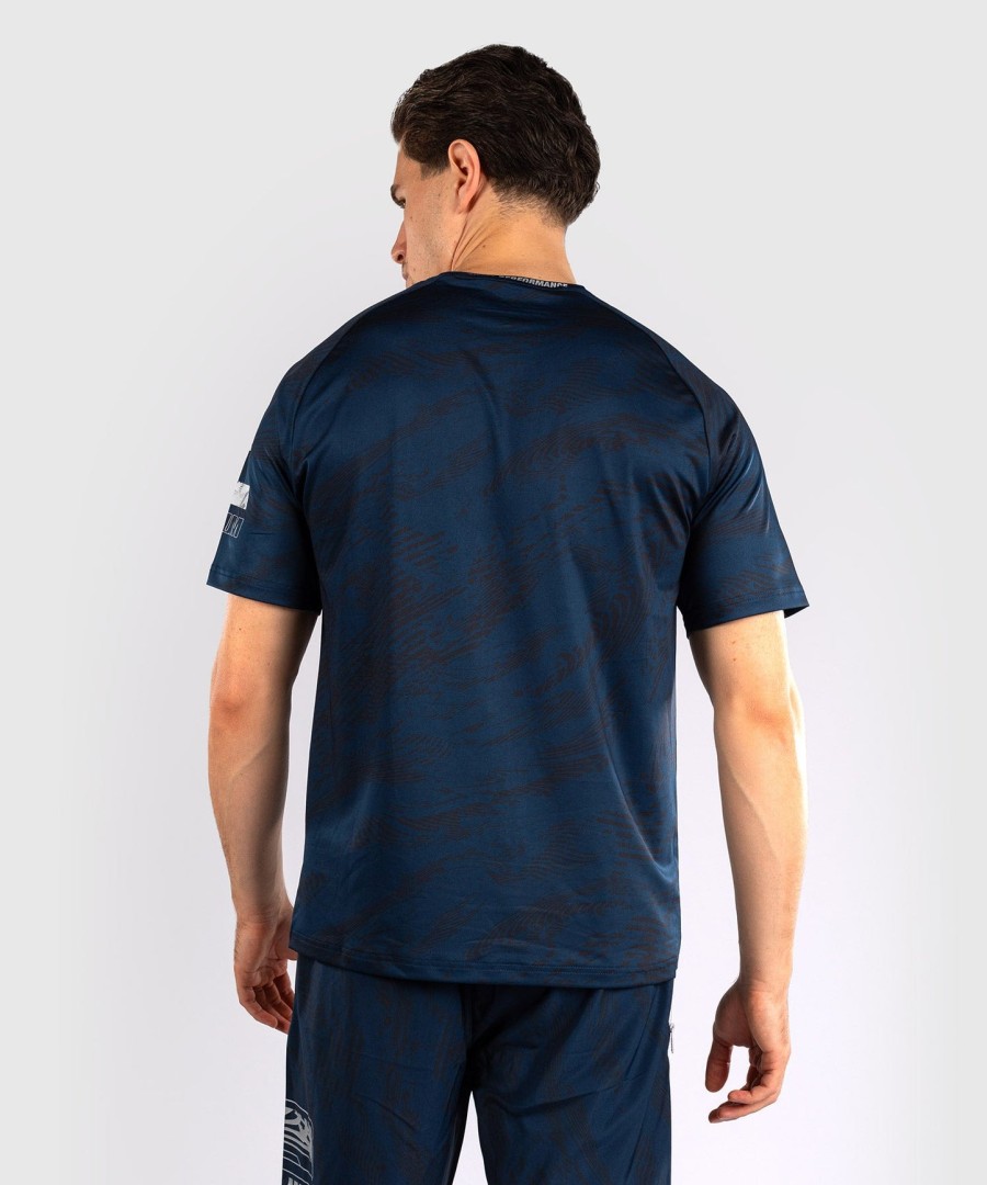 ufc fusion by venum fight week herre dry-tech t-shirt - oceanic blue