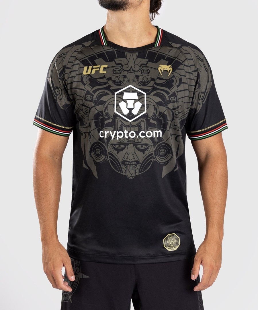 noche ufc by venum autentisk fight night herre walkout-trøje - sort
