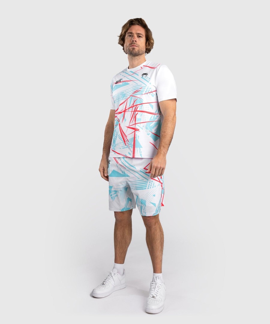 ufc fusion af venum miami edition fight week herre dry-tech t-shirt - hvid